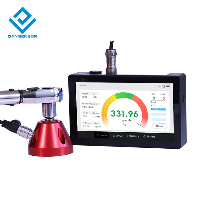 DYJN-113 Electric Screwdriver and Air Screwdriver Torque Tester, Bottle Cap Motor Torque Wrench Calibrator, Sensor LCD Display